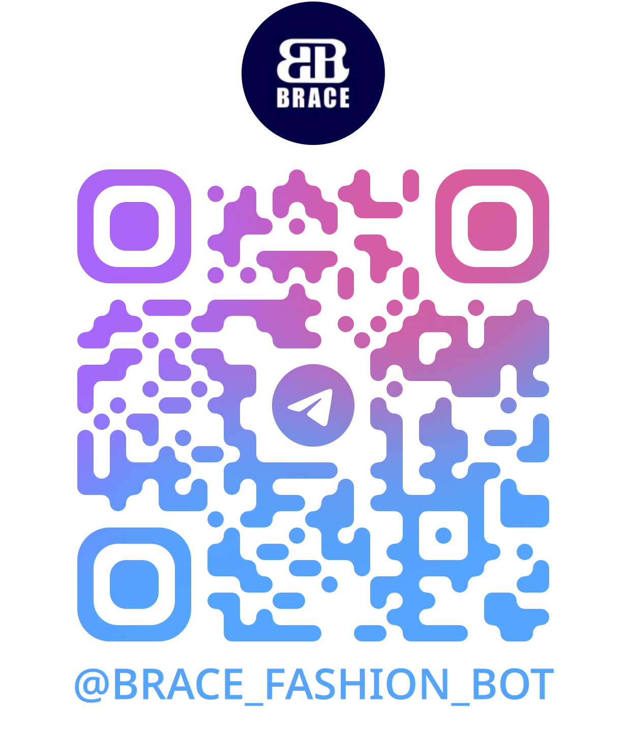 Brace Fashion Bot QR Code